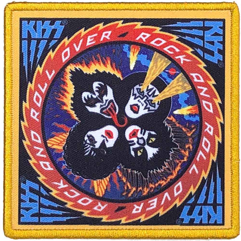 KISS キッス (エース・フレーリー 追悼 ) - Rock And Roll Over / Album Cover / ワッペン - PGS